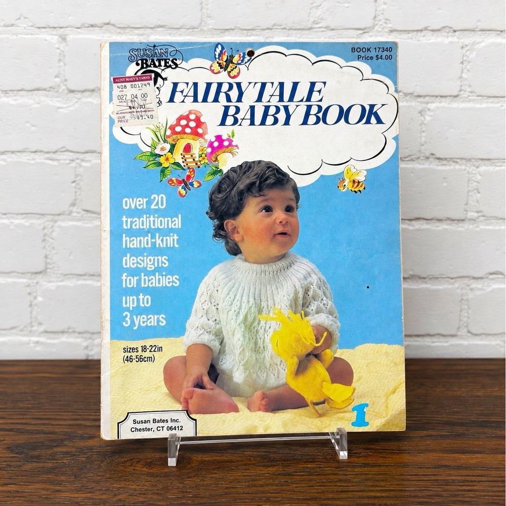 Susan Bates Fairytale Baby Book 17340 Baby Knitting Patterns Book